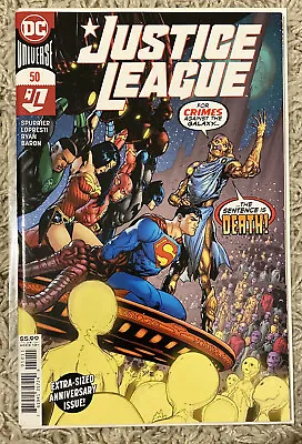 Buy Justice League #50 DC Comics 2020 Sent In Cardboard Mailer • 3.99£