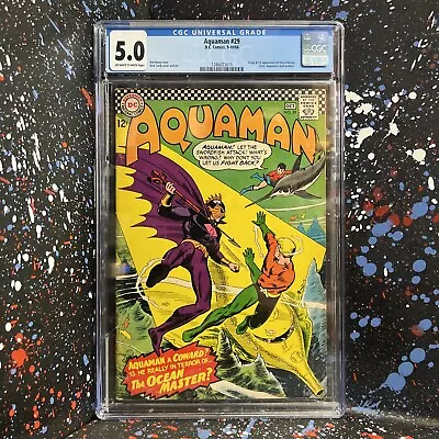 Buy Aquaman #29 (Sep 1966, DC) 1st APPEARANCE OCEAN MASTER - CGC GRADED 5.0 • 118.59£