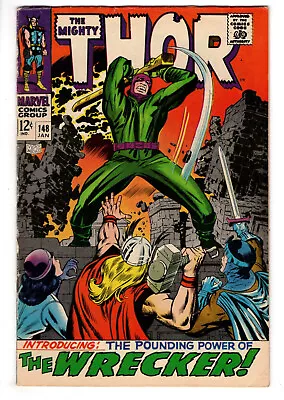 Buy Journey Into Mystery #148 (1968) - Grade 7.0 - 1st Appearance Of Wrecker! • 95.94£