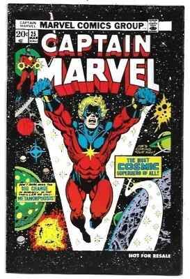 Buy Captain Marvel #25 Toy Biz Reprint FN (2006) Marvel Comics • 11£