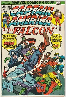Buy Captain America #181   (Marvel Comics 1968)  VFN • 19.95£
