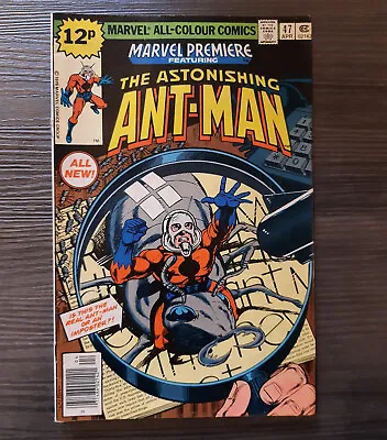 Buy Marvel Comics Premiere 47, 1st Scott Lang As Ant Man, 1979, Byrne Art , Bronze  • 169.10£