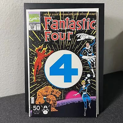 Buy Fantastic Four #358 1991Marvel's 1st Die-cut Cover Comic Book Marvel • 28.76£