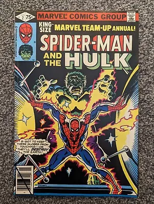 Buy Marvel Team Up 2. King Size Annual. 1979. Spider-man, The Hulk • 9.99£