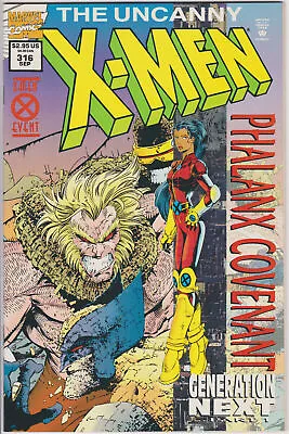 Buy Uncanny X-Men #316, Vol.1, Marvel Comics, High Grade,1st Monet St. Croix • 2.78£
