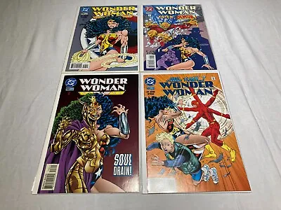 Buy Wonder Woman 106 107 108 109 NM 9.4 Byrne Flash Demon 1996 • 12£