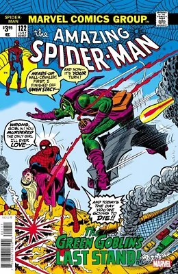 Buy The Amazing Spider-Man #122 (RARE Facsimile Edition, Marvel Comics) • 9.99£