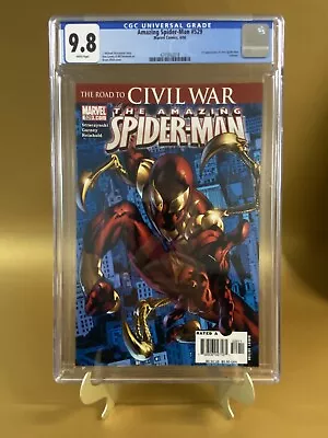 Buy Amazing Spider-Man #529 CGC 9.8 1st App Iron-Spider Suit NEWLY GRADED KEY 🔑 💎 • 138.53£
