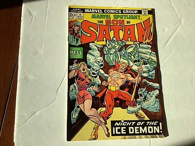 Buy Marvel Spotlight #14 Son Of Satan  Mar.1974 Marvel Comics 1st Katherine Reynolds • 11.83£