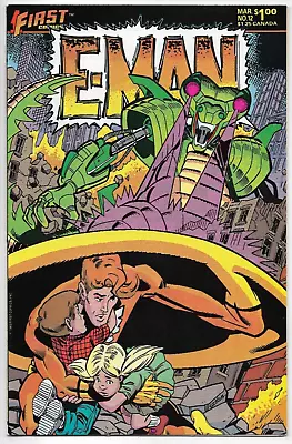 Buy E-Man #12 First Comics Staton Cuti Burchett 1984 FN/VFN • 6.50£