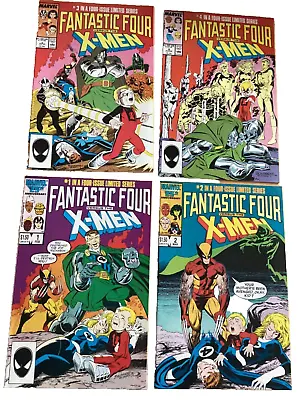 Buy Fantastic Four Vs X-Men :COMPLETE 4 Issue 1987 Marvel Comics Series By Claremont • 15.99£