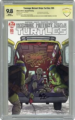 Buy Teenage Mutant Ninja Turtles #95C Wachter Variant 2nd Printing CBCS 9.8 SS 2019 • 107.94£