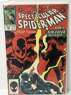 Buy Peter Parker The Spectacular Spider-Man #134 Marvel Comics (1988) Copper Age • 4.81£