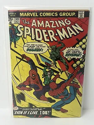 Buy Amazing Spiderman #149 Marvel Comics 1975 Bronze Age Boarded, Color • 55.29£