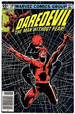 Buy Daredevil (1964) #188 VF+ 8.5 Frank Miller Cover And Story • 7.13£