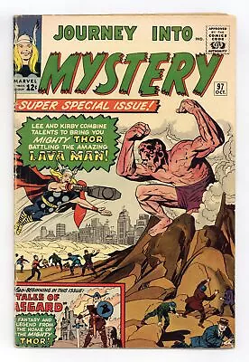 Buy Thor Journey Into Mystery #97 VG- 3.5 1963 • 111.93£