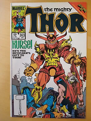 Buy The Mighty Thor #363 (Secret Wars II) Transformed Into Frog Marvel Comics 1985  • 7.19£