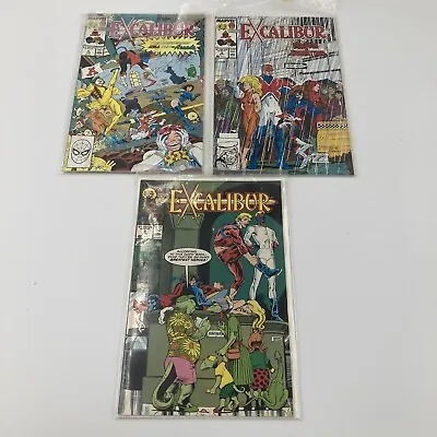 Buy EXCALIBUR Marvel Comics #5 #8 #9 CAPTAIN BRITAIN • 6£