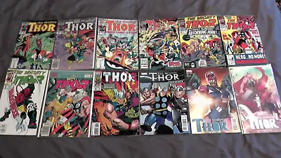 Buy The Mighty Thor Lot 12 Marvel Comics #347 350 371 386 436 442 451 Annual Saga #1 • 76.12£