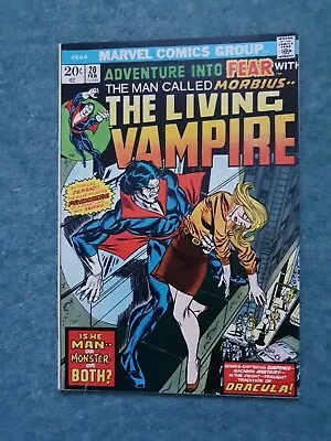 Buy Adventures Into Fear,  #20.  1973.  1st Morbius, Bronze Age. Marvel Comics. • 20£