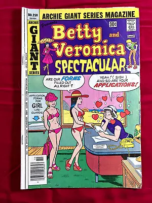 Buy Archie Giant Series #250 Betty And Veronica Spectacular (1976) Bikini Cover! • 8.03£