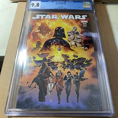Buy Star Wars #75 Ebay Variant Last Issue RARE (2019 Marvel) Comic CGC 9.8 • 59.30£