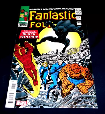 Buy Fantastic Four #52 Facsimile Edition 🔑1st App Black Panther Marvel Unread • 14.99£