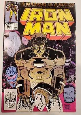 Buy IRON MAN #262 Marvel Comics 1990 All 1-332 Issues Listed! (8.5) VF+ • 6.36£