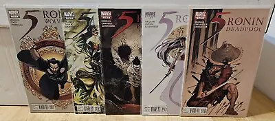 Buy Marvel Comics 5 Ronin 1-5 Full Set Psylocke Deadpool Punisher Hulk 2011 • 49.99£