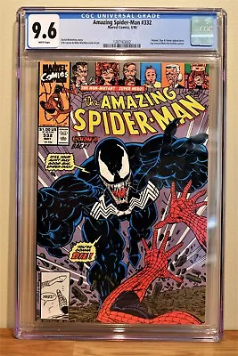 Buy Amazing Spider-man #332 Cgc 9.6 - White Pages  ** Venom Battle Cover !!! ** • 75.22£