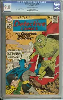 Buy Detective Comics #291 Cgc 9.0 Cr/ow Pages // Sheldon Moldoff Cover/art • 303.97£