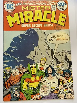Buy MISTER MIRACLE #18 Jack Kirby DC Comics 1974 VF • 6.49£