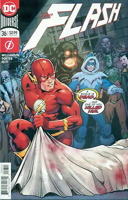Buy The Flash #36 By Williamson Porter Captain Cold Kitson Variant A JLA NM/M 2018 • 3.15£