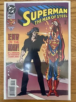 Buy Superman: The Man Of Steel #45 June 1995 Simonson / Bogdanove DC Comics • 0.99£