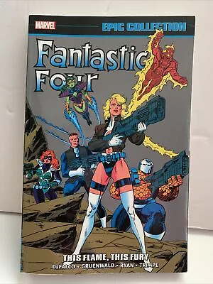 Buy MARVEL EPIC COLLECTION Fantastic Four Vol. 22 This Flame This Fury - #362-376 • 19.76£