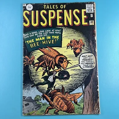Buy Tales Of Suspense #32 (Marvel/Atlas 1962) Pence UK Variant Jack Kirby Key • 132.72£
