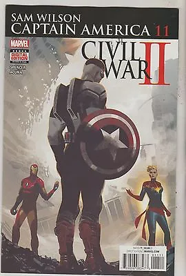 Buy Marvel Comics Sam Wilson Captain America #11 September 2016 1st Print Nm • 4.25£