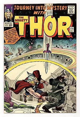 Buy Thor Journey Into Mystery #111 VG/FN 5.0 1964 • 41.90£