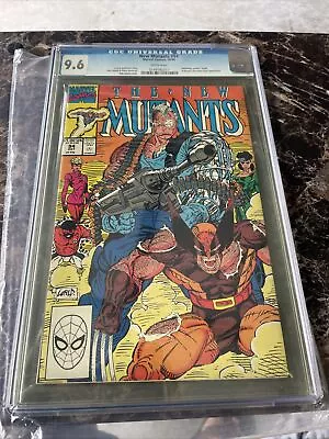 Buy New Mutants #94 CGC 9.6  (1990) - Newsstand Edition - Wolverine & Cable App • 66.41£