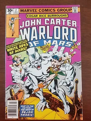 Buy Marvel John Carter Warlord Of Mars Issue #2 Comic Book Stara-Kan 1977 Bronze Age • 4.74£