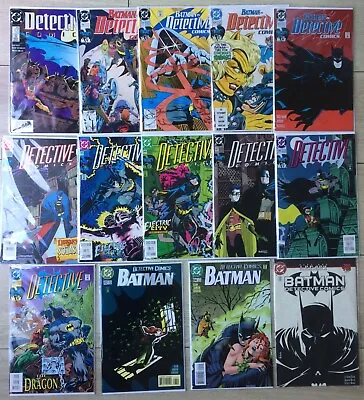 Buy Detective Comics Batman Job Lot Of 14 Issues (DC, 80s, 90s) Collection, Boarded • 38.09£