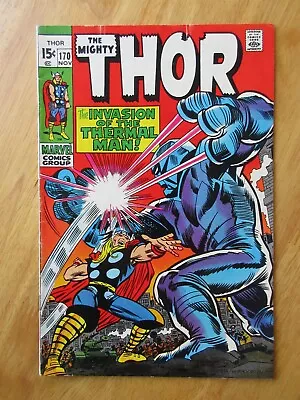 Buy MIGHTY THOR #170 (1969) **Very Bright & Glossy!** (FN++) • 13.75£