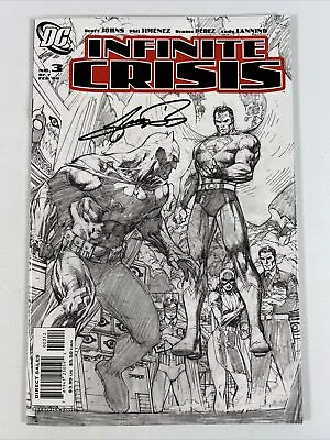 Buy Infinite Crisis #3 (2005) 2nd Print ~ Signed By George Perez ~ DC Comics • 15.80£