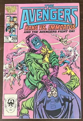 Buy Avengers #269 NM 9.4 KANG VS IMMORTUS MCU 🔑 MARVEL COMICS 1986 CLEAN COPY • 12.03£