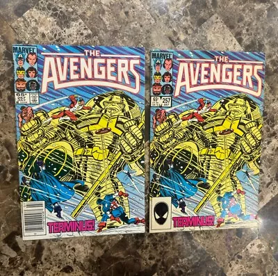 Buy Avengers #257 -1985 -1st Appearance Of Nebula. DIRECT AND NEWSSTAND COPIES!!! • 19.68£