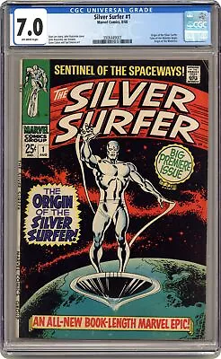 Buy Silver Surfer #1 CGC 7.0 1968 3906449001 • 1,256.94£