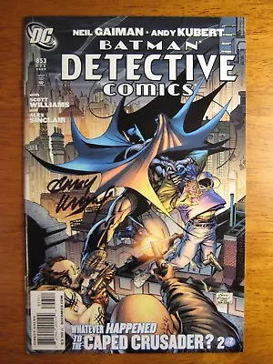 Buy Wow! DETECTIVE COMICS: BATMAN #853 **SIGNED BY ANDY KUBERT!** COA • 12.78£