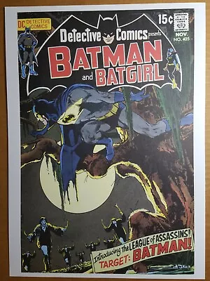 Buy Batman Batgirl Detective Comics 405 DC Comics Poster By Neal Adams • 9.01£