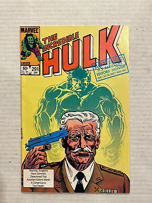 Buy Incredible Hulk#291 KEY Origin Of General  Thunderbolt  Ross! Ass. Editors Month • 11.84£