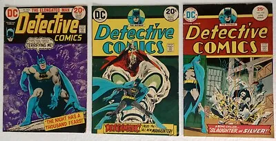 Buy 1973-5 Detective Comics #436,437, 446 Lot Of 3, DC Comics  • 17.34£